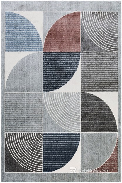 geometric carpet texture