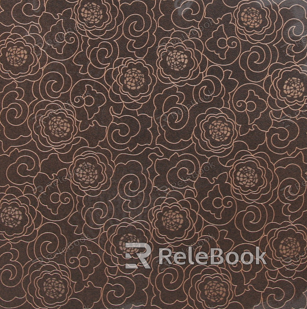 Patterned leather texture