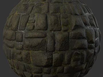 Stone Paving PBR texture (ID:ffach543081)