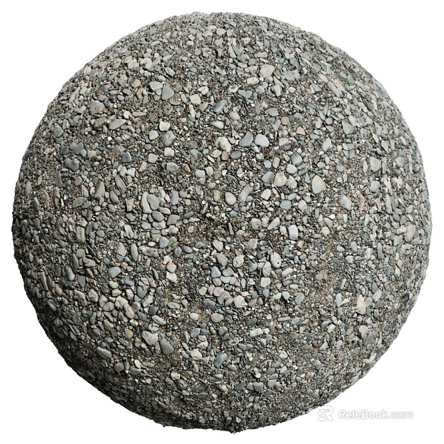 Gravel PBR texture