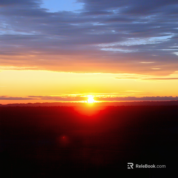 Sky Exterior Blue Sky Fire Clouds Sunset Horizon Sunset Sunset Sunset Sunset texture