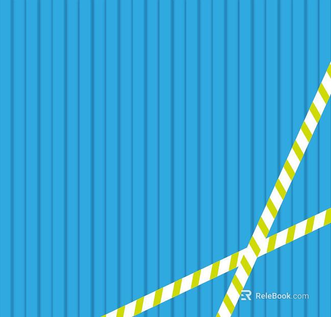 Blue Corrugated Container Industrial Sheet texture