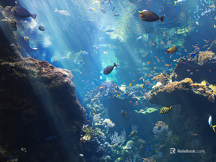 Fish Tank Map texture