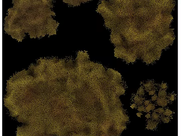 Yellow green moss landscape decoration texture (ID:ffaeh546264)