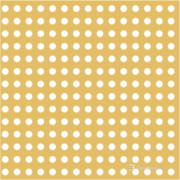 Perforated plate texture