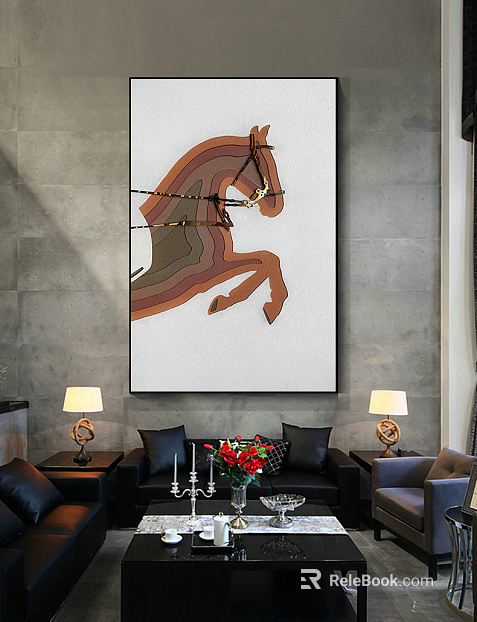 Animal painting texture