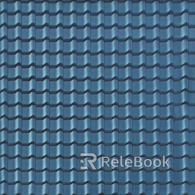 Green tile texture