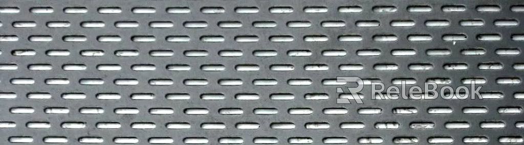 Perforated plate texture