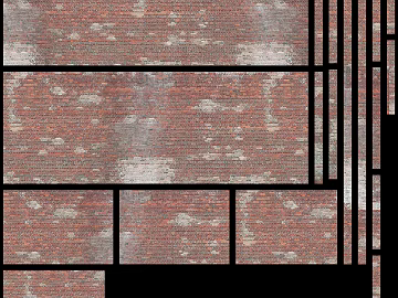 brick wall dilapidated cement red brick wall texture (ID:ffaeg78979)
