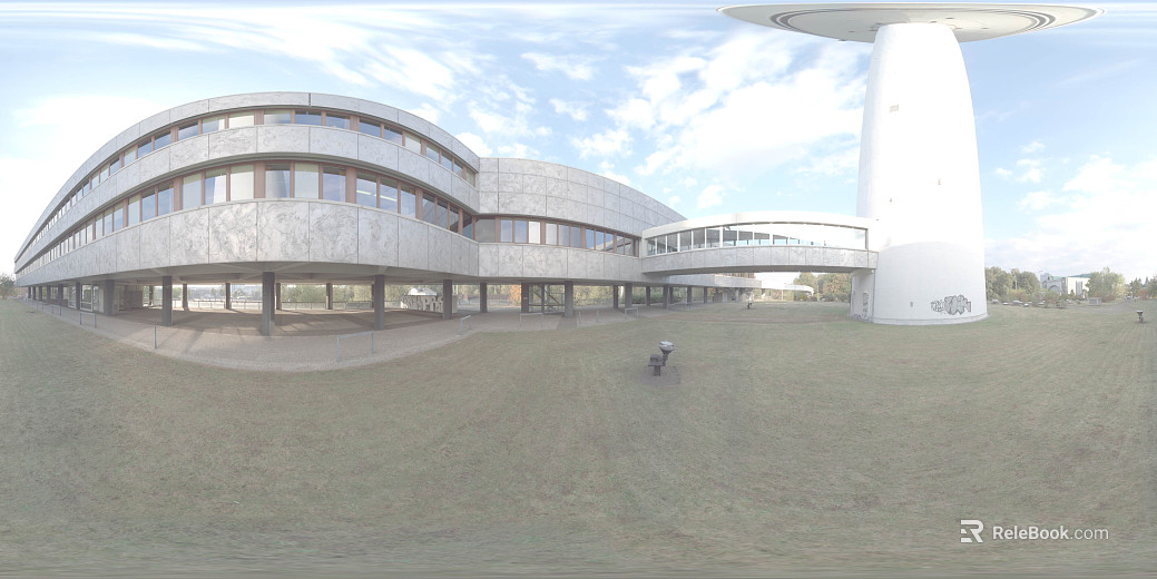 Urban Pavilion Architecture Daytime HDR texture
