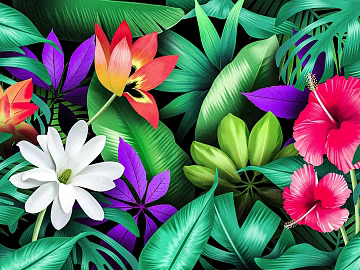 Plant painting texture (ID:ffaeg29192)