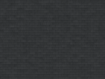 Black antique brick wall brick 3d model