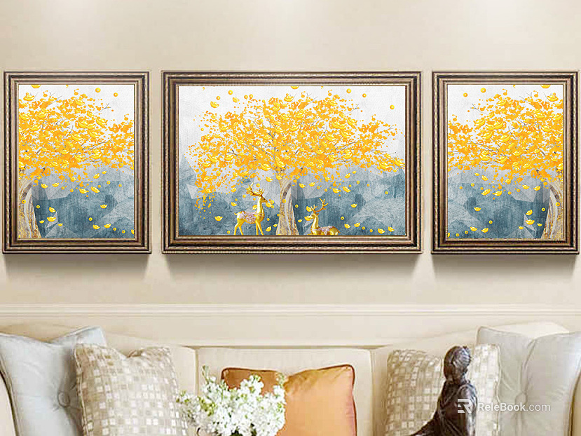 three-dimensional physical painting texture