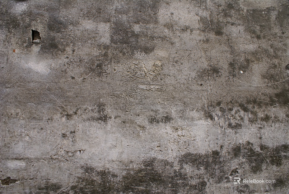 Grey cement wall substrate texture
