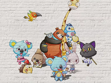 Wall painting texture (ID:ffaaf2083)
