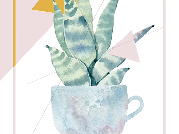 Plant painting texture (ID:ffabg64406)