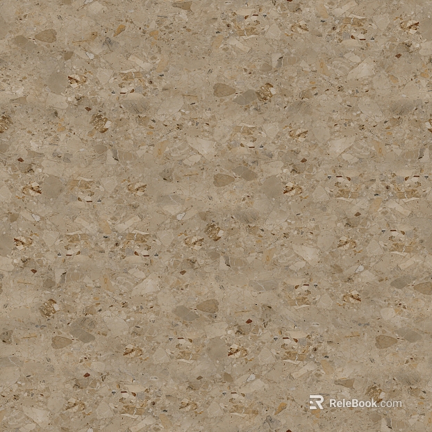 Beige terrazzo kitchen and bathroom wall surface texture
