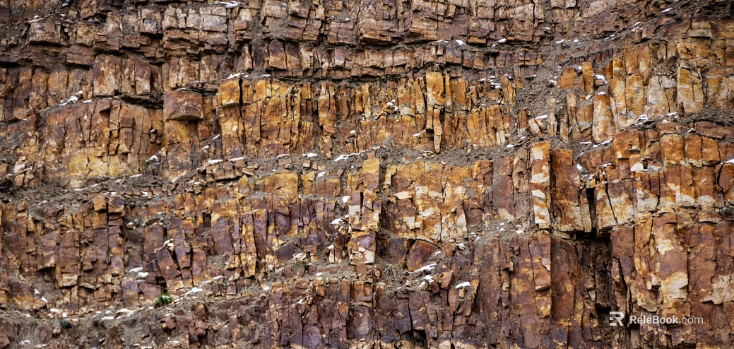 Rock wall texture