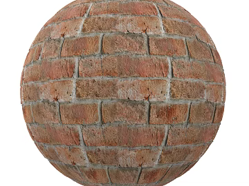 Brick wall PBR texture (ID:ffach429764)