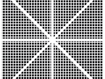 Plus steel mesh black and white concave and convex texture (ID:ffaeh871516)