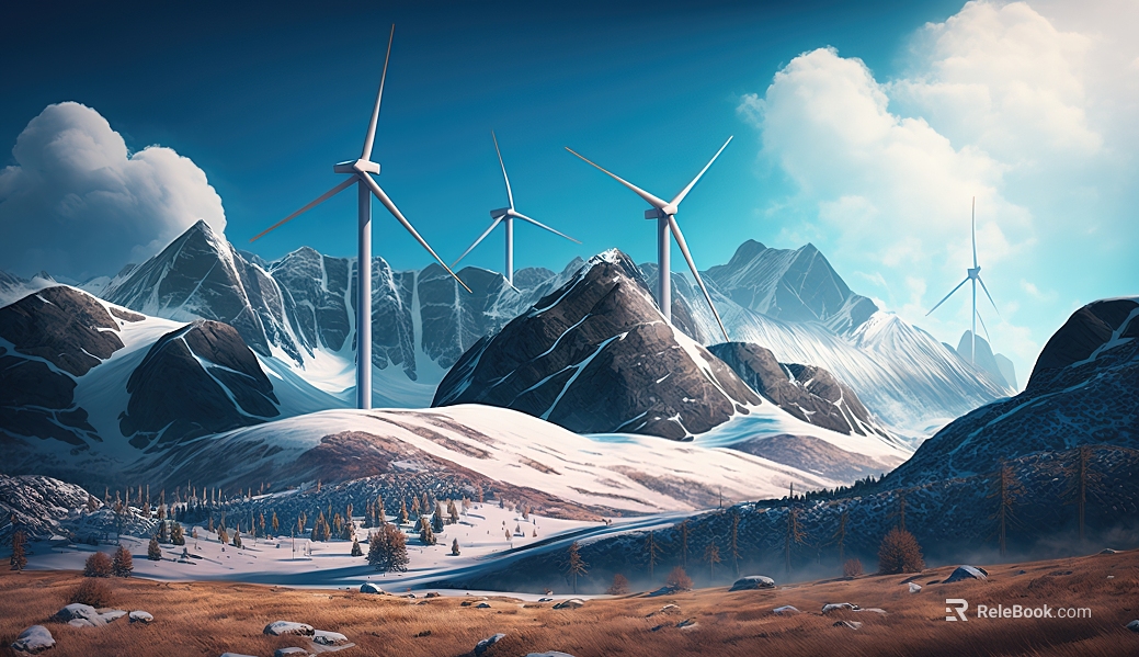 landscape painting texture