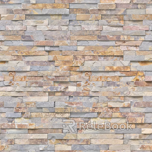 neat stone brick wall texture