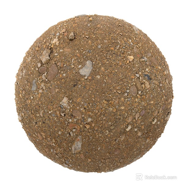 Gravel PBR texture