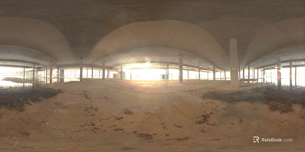 Indoor Overhead Floor Dusk HDR texture