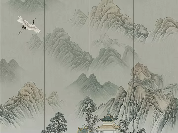 landscape painting texture (ID:ffajg89977)