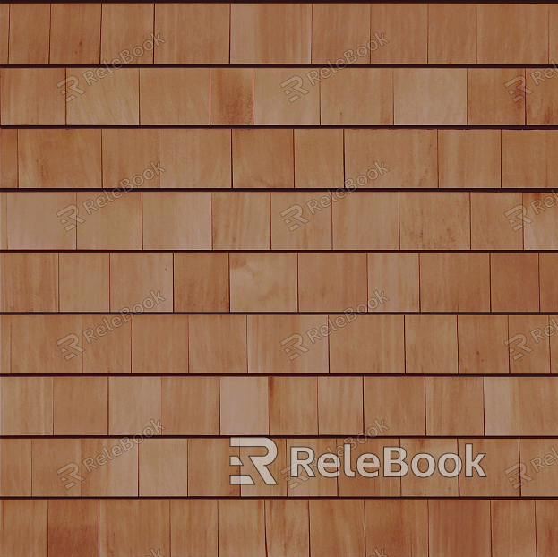 Wooden tile texture