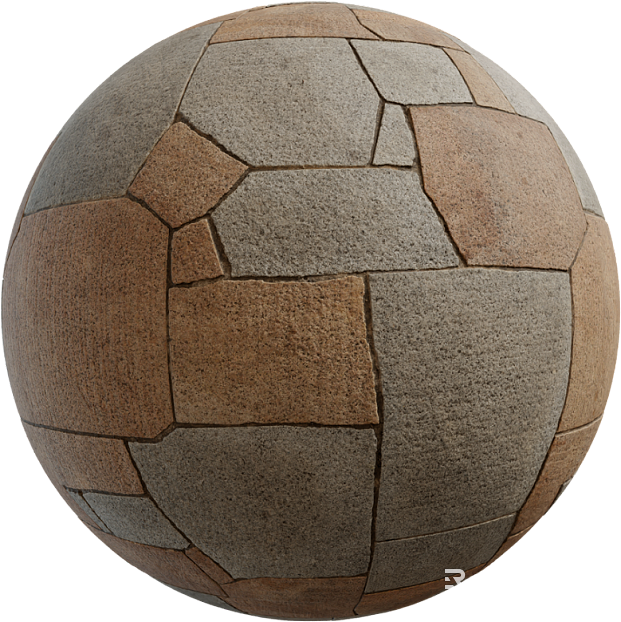 Stone Paving PBR texture