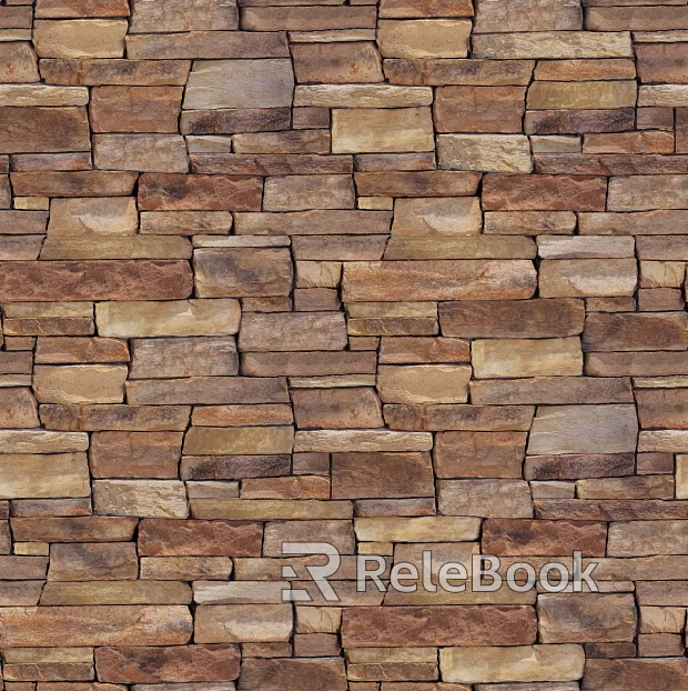 Cultural Stone Deep Curry Stone Misspelling texture