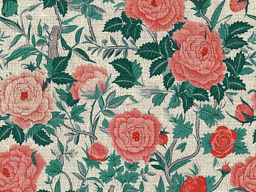 traditional flower cloth pattern texture (ID:ffach517335)