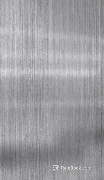 Silver brushed stainless steel cabinet finish texture