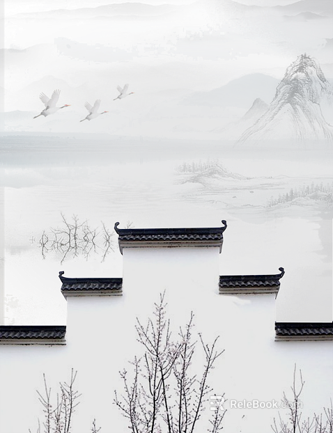 landscape painting texture