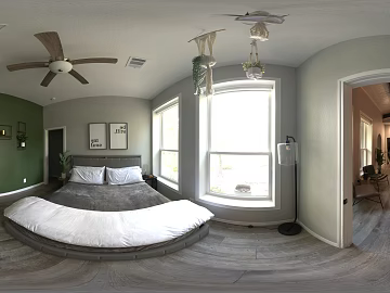 European style residence bedroom day HDR texture (ID:ffach704705)