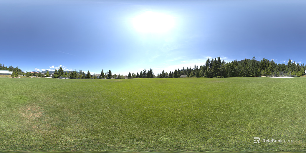 Outdoor fields clean sky texture