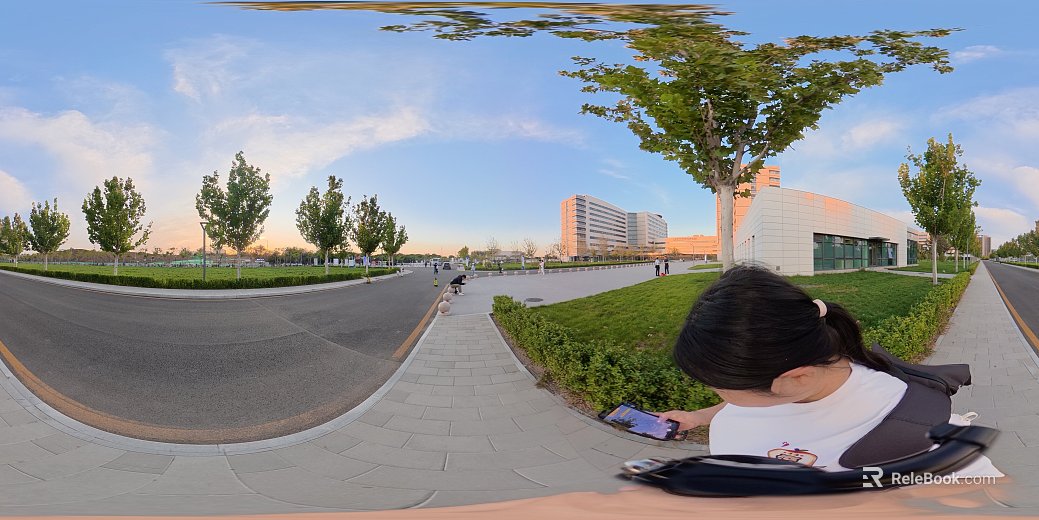 hospital building outdoor landscape space texture