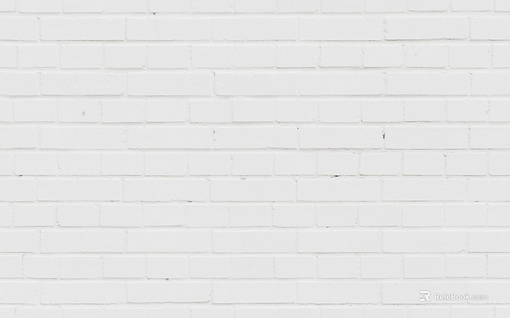 Brick wall bump texture white tile texture