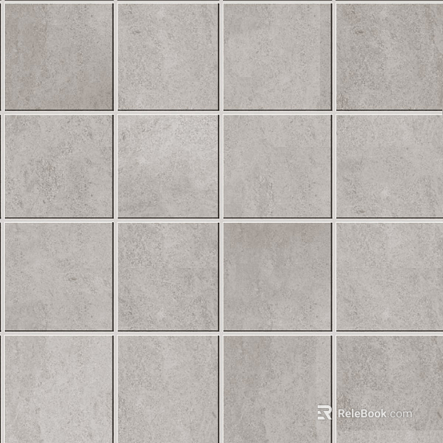 Plain Tile Stone Black and White Lattice Seamless texture