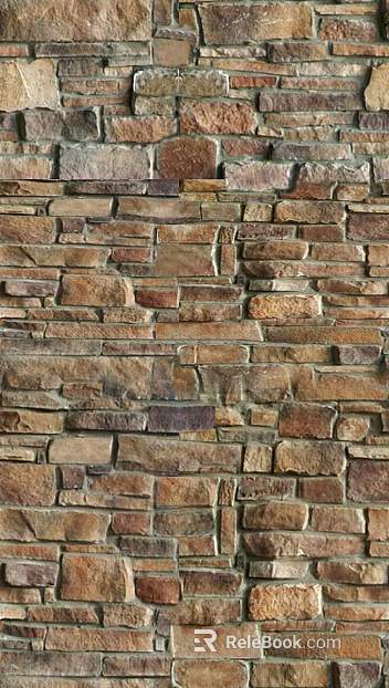 Culture Stone Red Rock Striped Stone texture