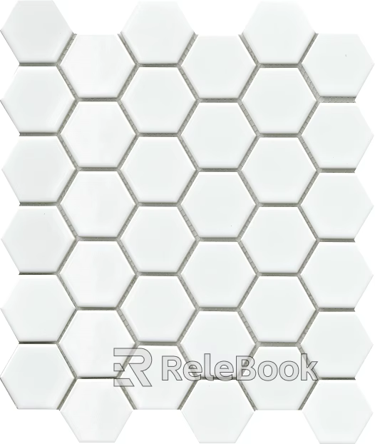 Hexagonal Tile Hexagonal Tile White texture