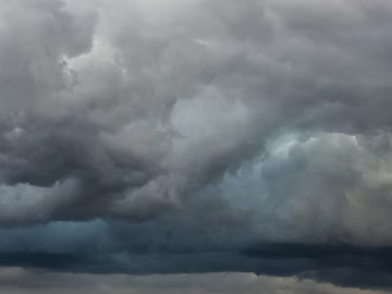 Dark dark clouds, cloudy sky, storm disaster coming texture (ID:ffach772431)