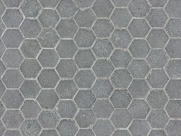 Dark gray hexagonal tiles, kitchen and bathroom floor tiles texture (ID:ffaeh710932)