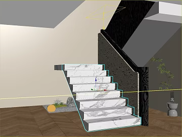 Elegant white marble indoor stair countertop texture (ID:ffaeh510761)