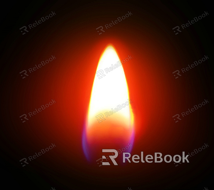 Flame texture texture