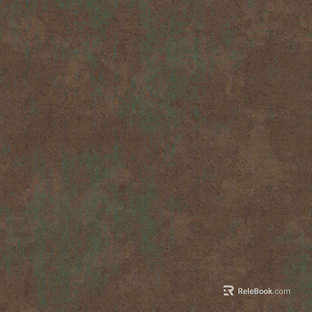 Brown cyan distressed metal wall finish texture