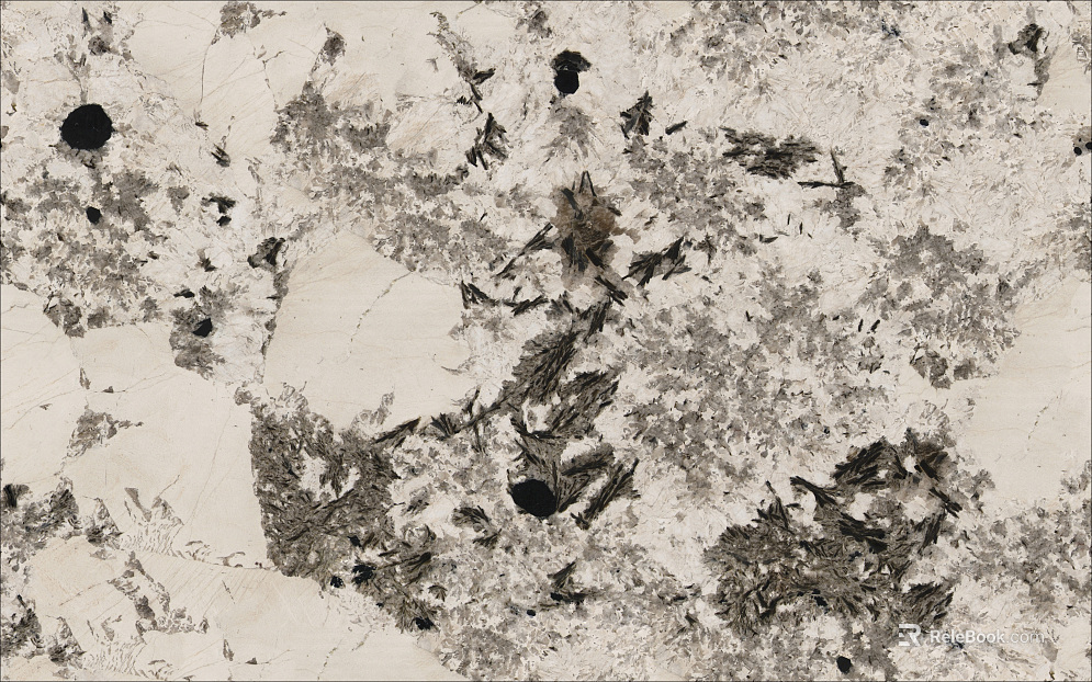 Snow Mountain Silver Fox Flower Hemp Marble Luxury Stone texture