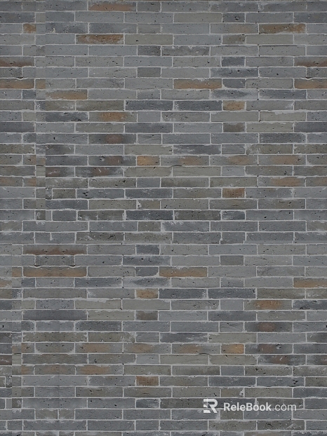 Green gray brick wall exterior wall finish texture
