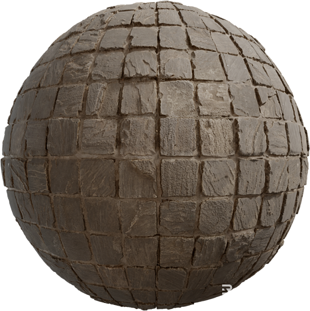 Stone Paving PBR texture